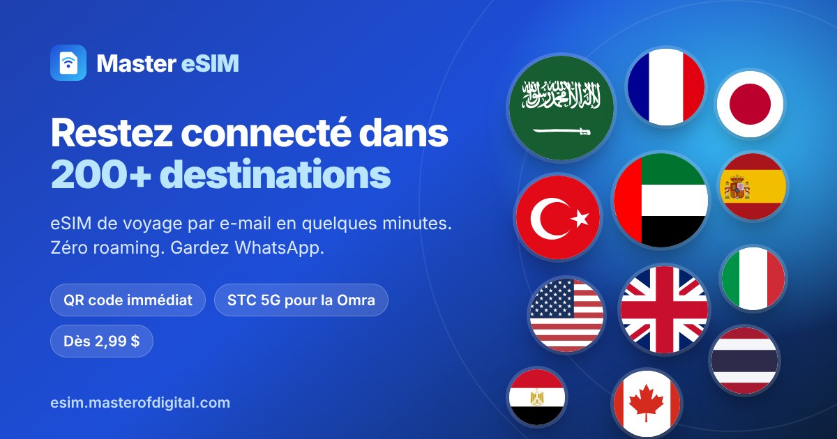 Morocco eSIM for tourists and Moroccans living abroad