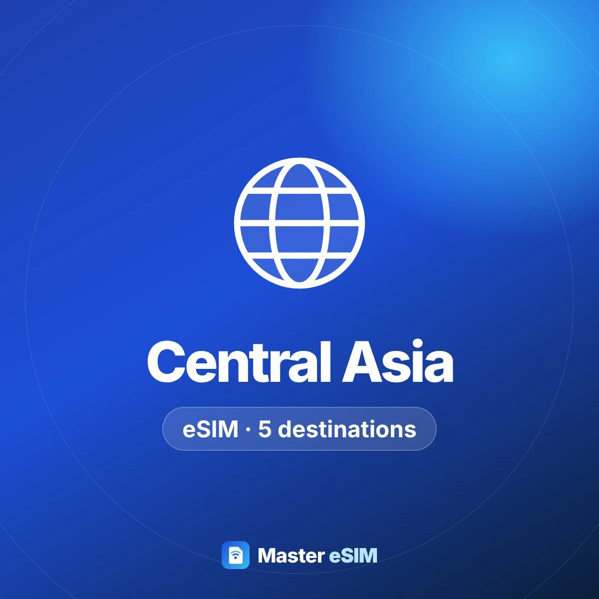 Central Asia (5 areas) eSIM