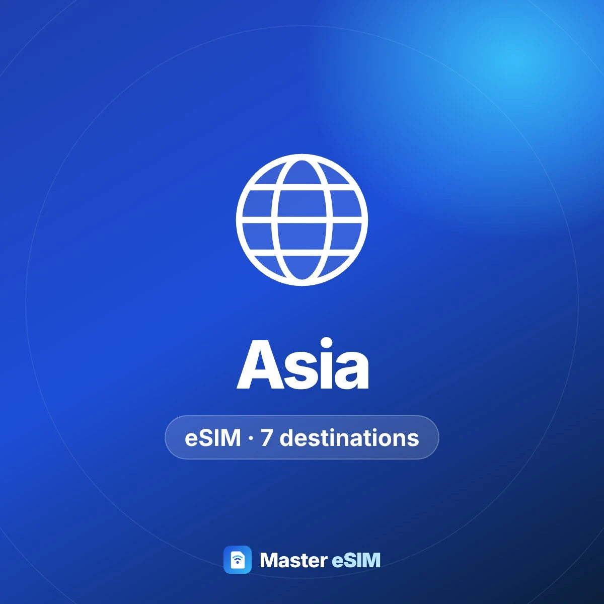 Asia (7 areas) eSIM