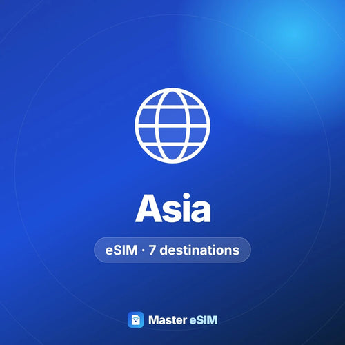 Asia (7 areas) eSIM