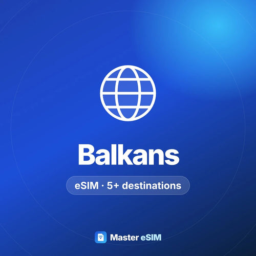 Balkans (5+ areas) eSIM