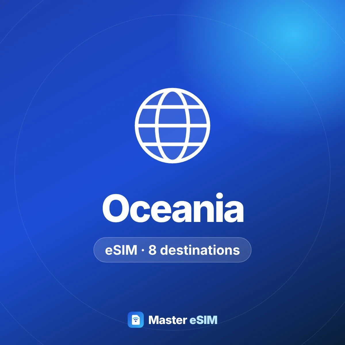Oceania (8 areas) eSIM