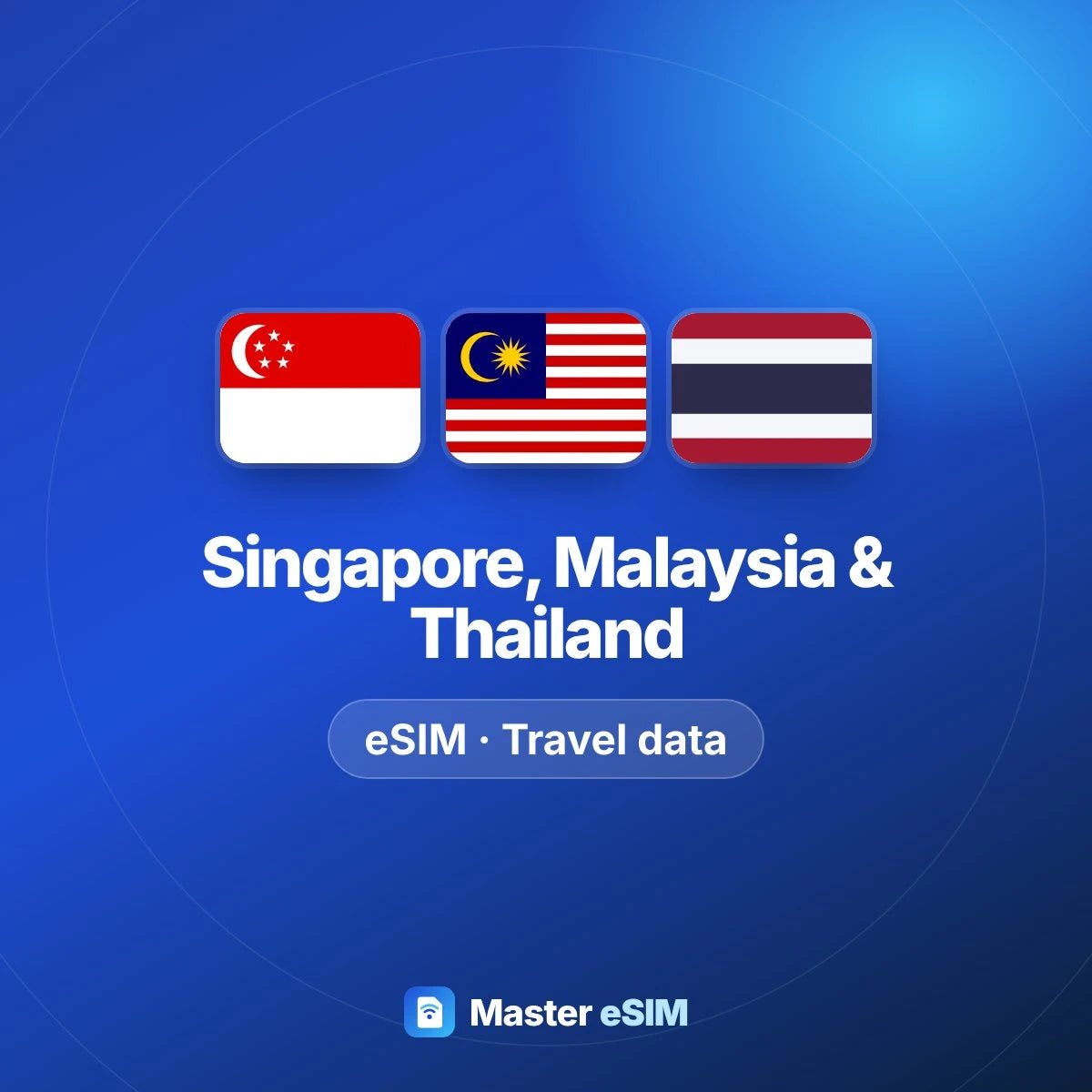Singapore & Malaysia & Thailand eSIM