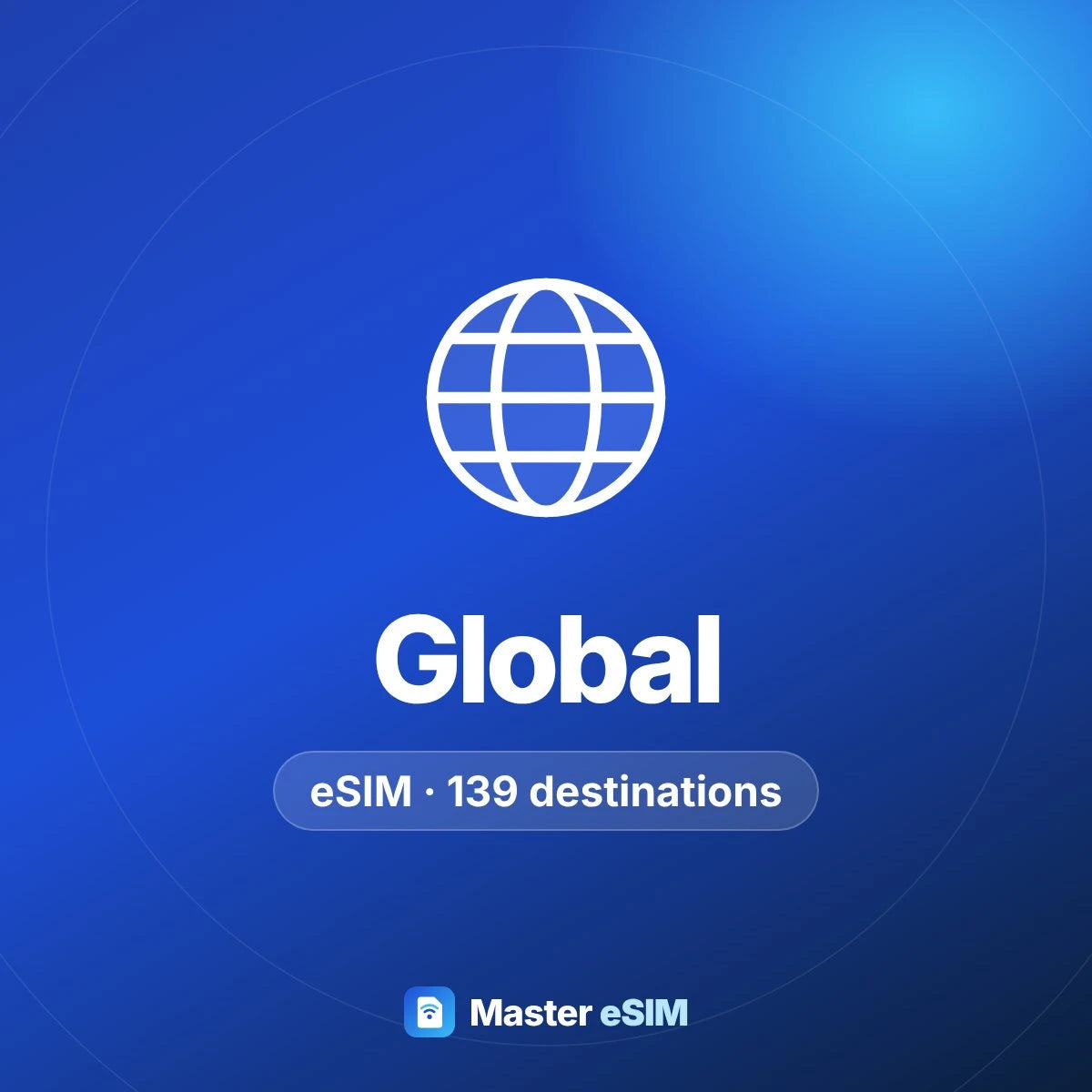 Global (139 areas) eSIM