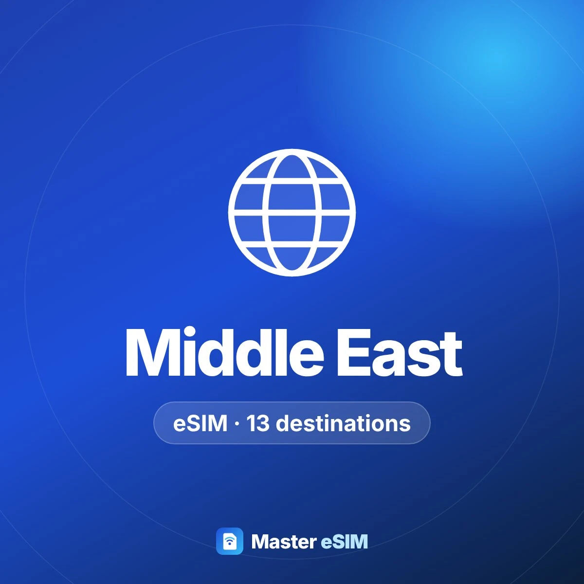 Middle East (13 areas) eSIM